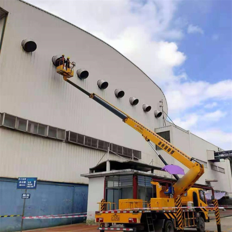 殷都高空作业车出租服务：专业广告牌安装解决方案