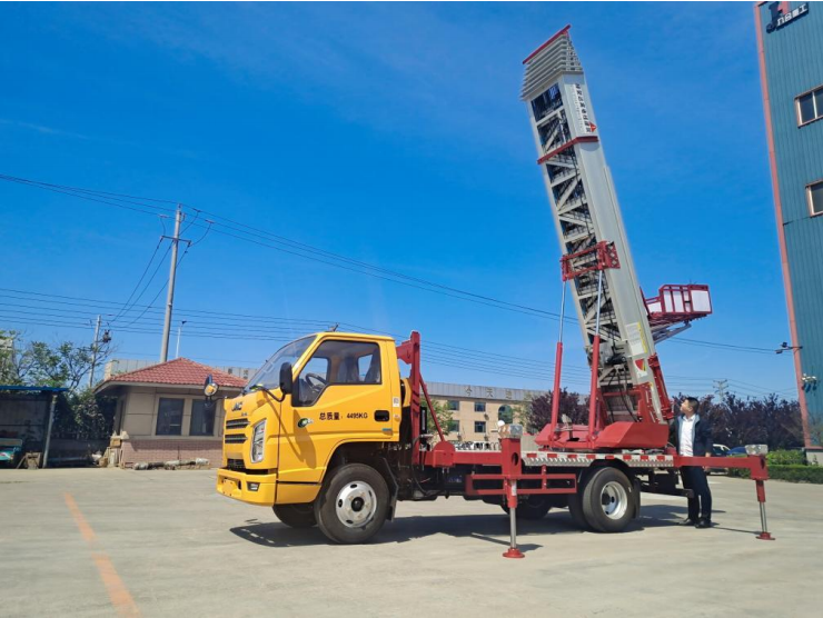 殷都常年租赁32米云梯车